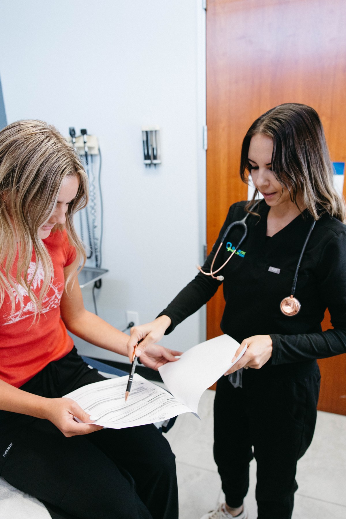 Nicole Read providing primary care